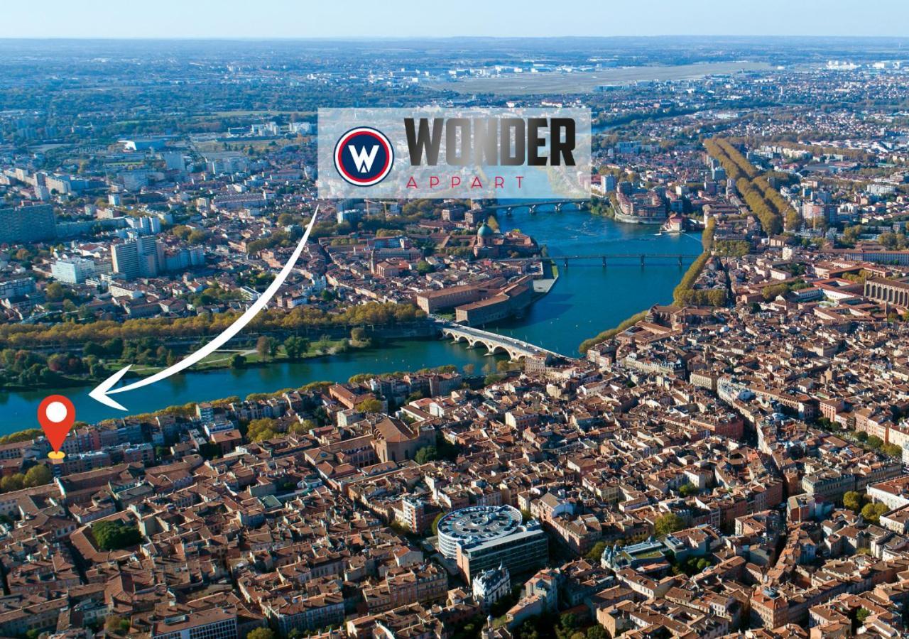 403 - Wonder Appart' - Vue Sur Garonne - تولوز المظهر الخارجي الصورة